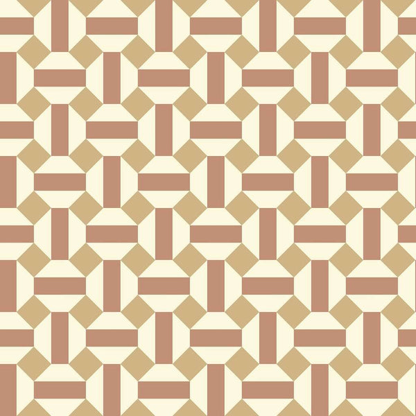 Alicatado-behang-Tapete-Cole & Son-Terracotta-Rol-117/12039-Selected Wallpapers