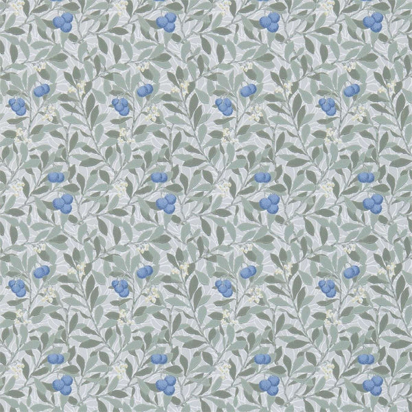 Arbutus-behang-Tapete-Morris & Co-Silver/Cobalt-Rol-214721-Selected Wallpapers