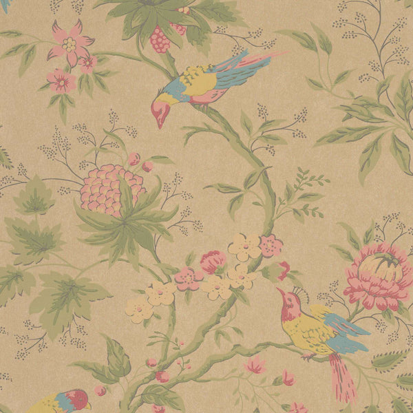 Brooke House-behang-Tapete-Little Greene-Parchement-Rol-0291BRPARCH-Selected Wallpapers