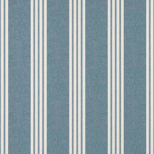 Canvas Stripe-Behang-Tapete-Thibaut-Navy-Rol-T13393-Selected Wallpapers