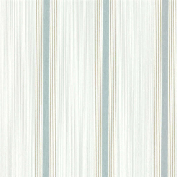 Cavendish Stripe-behang-Tapete-Little Greene-Brush Blue-Rol-0286CVBRBLU-Selected Wallpapers