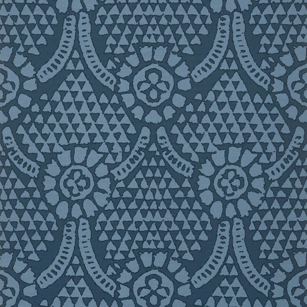 Chamomile-Behang-Tapete-Thibaut-Navy-Rol-T14315-Selected Wallpapers