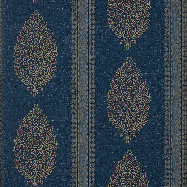 Chappana-Behang-Tapete-Thibaut-Navy and Red-Rol-T10238-Selected Wallpapers