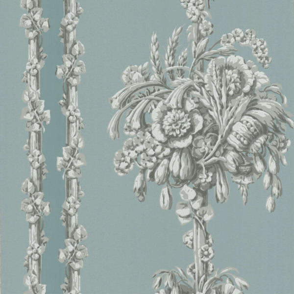 Chelsea Bridge-behang-Tapete-Little Greene-Archive Blue-Rol-0251CBARCHI-Selected Wallpapers