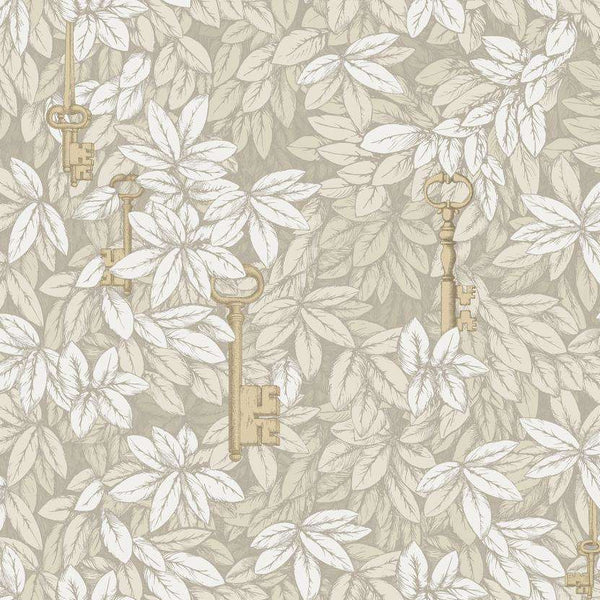 Chiavi Segrete-behang-Tapete-Cole & Son-Beige-Rol-114/26052-Selected Wallpapers