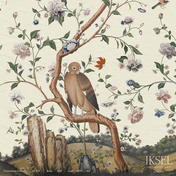 Costerman's Garden-behang-Iksel-Bone-225 cm-SC132_CS21-Selected Wallpapers