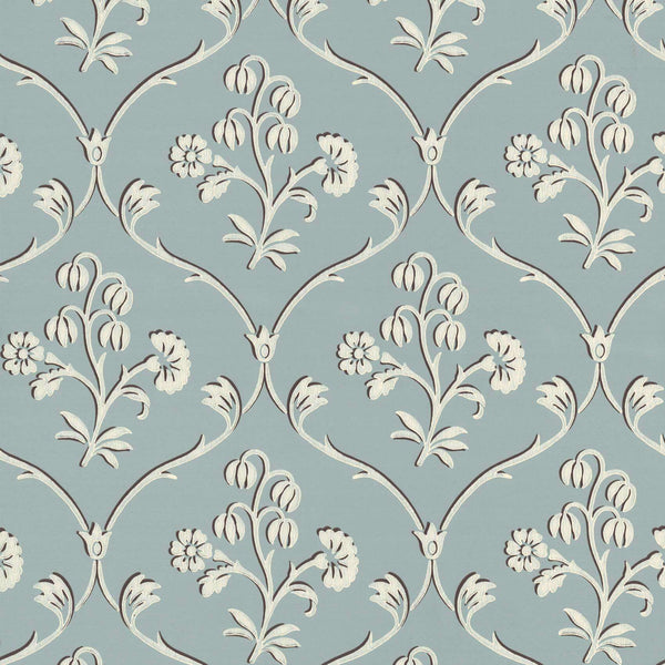 Cranford-behang-Tapete-Little Greene-Sky Blue-Rol-0277CRSKYBL-Selected Wallpapers