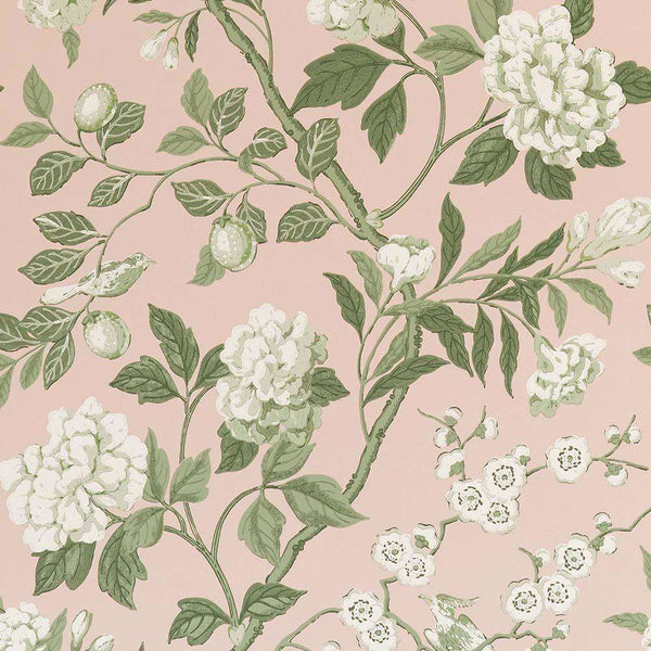 Emperor's Garden-behang-Tapete-GP&J Baker-Blush-Rol-BW45000.11-Selected Wallpapers