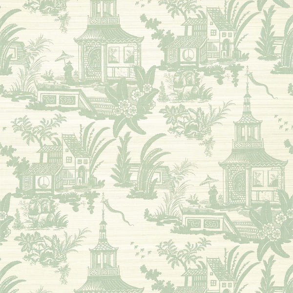 Empress Court-Behang-Tapete-Thibaut-Mist-Rol-T13651-Selected Wallpapers