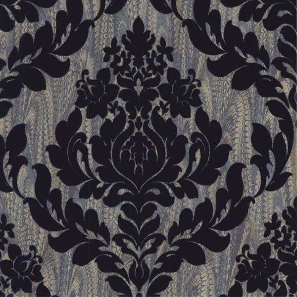 Faversham-Behang-Tapete-1838 wallcoverings-Navy-Rol-1602-101-03-Selected Wallpapers