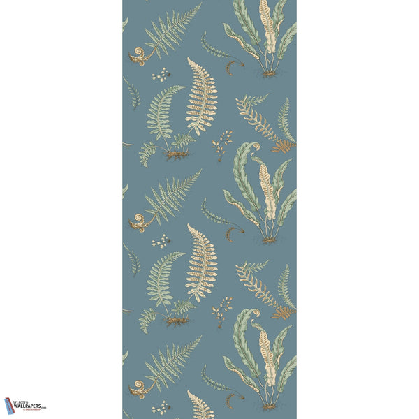 Ferns-behang-Tapete-GP&J Baker-Denim-Rol-BW45122.3-Selected Wallpapers