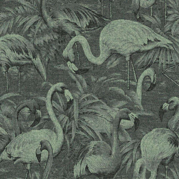 Flamencos Andinos-behang-Tapete-Arte-Almond Green-Meter (M1)-97610-Selected Wallpapers