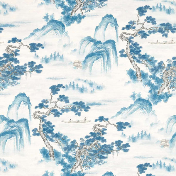 Floating Mountains-behang-Tapete-Zoffany-Indigo-Meter (M1)-312984-Selected Wallpapers