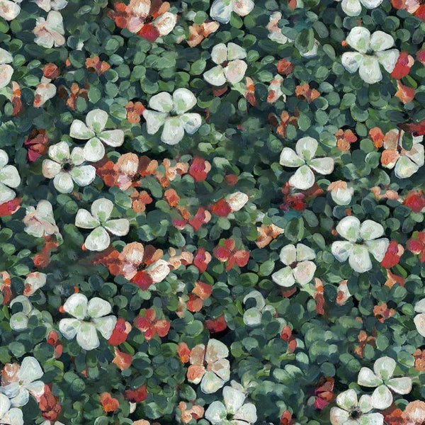 Floral Tapestry-Behang-Tapete-Coordonne-Mint-Rol-9500001-Selected Wallpapers