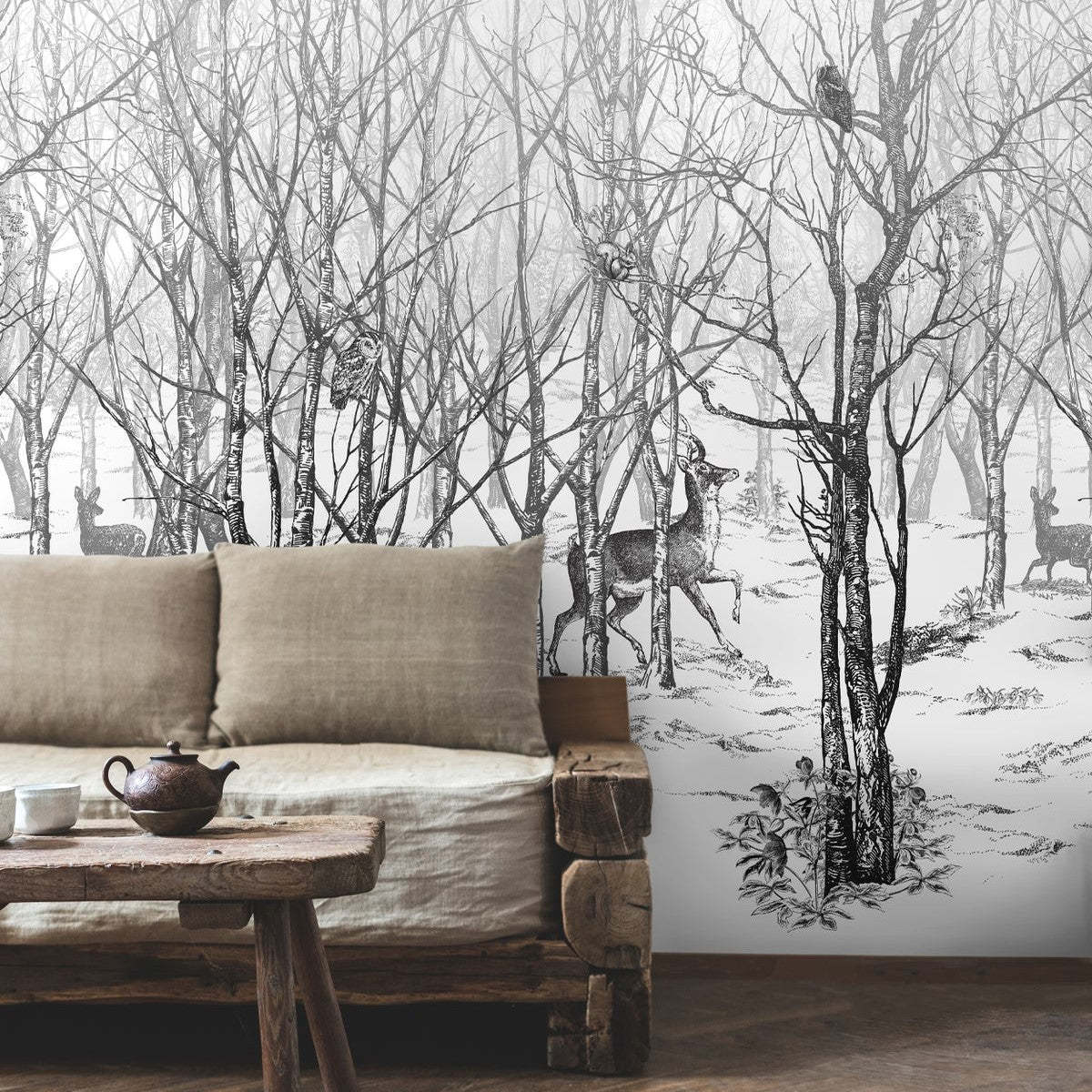 Foret Enchantee wallpaper by Isidore Leroy – Selected Wallpapers