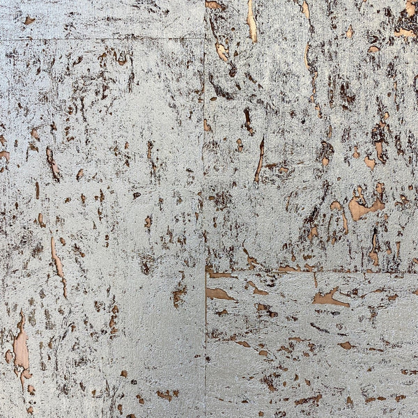 Metallic Cork II behang-behang-Greenland-Gilded White-Meter (M1)-Selected Wallpapers &amp; Interiors