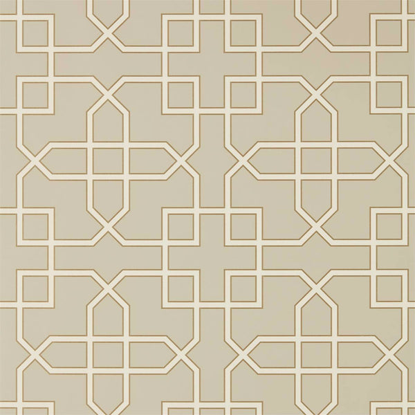 Hampton Trellis-behang-Tapete-Sanderson-Linen-Rol-216659-Selected Wallpapers