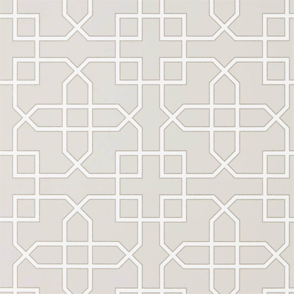 Hampton Trellis-behang-Tapete-Sanderson-Grey-Rol-216661-Selected Wallpapers