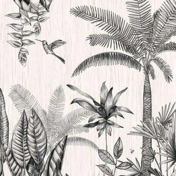 Ipanema-behang-Tapete-Casamance-Noir/Blanc-Set-A74290180-Selected Wallpapers