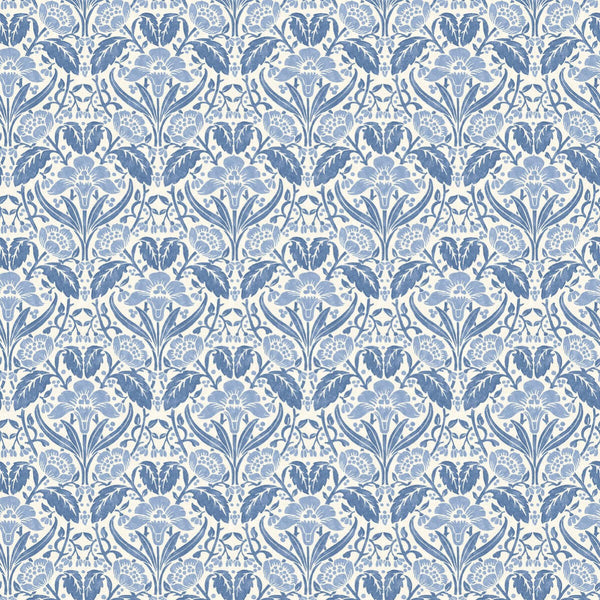 Iris Meadow-Behang-Tapete-GP&J Baker-Blue-Rol-BW45101.5-Selected Wallpapers