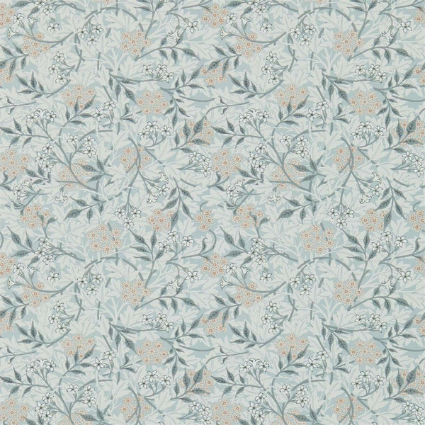 Jasmine-behang-Tapete-Morris & Co-Silver/Charcoal-Rol-214726-Selected Wallpapers