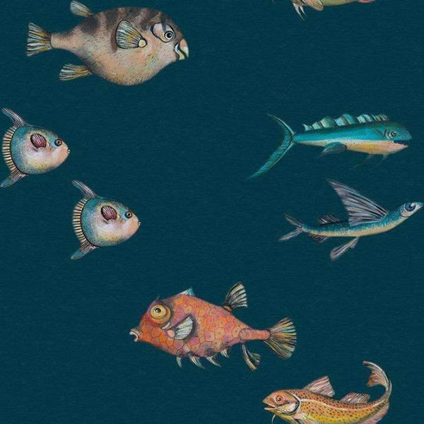 Joana Santamans - Peces Santamans-Behang-Tapete-Coordonne-Marina-Rol-8000044N-Selected Wallpapers