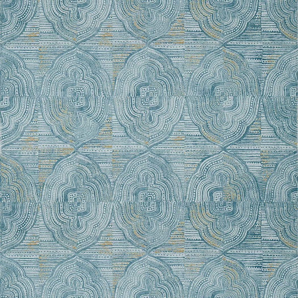 Kalahari-Behang-Tapete-Thibaut-Teal-Rol-T10249-Selected Wallpapers