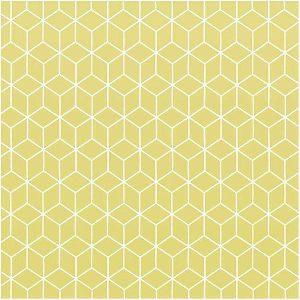 Kube-behang-Tapete-Les Dominotiers-Yellow-Non Woven 70 cm-DOM5/3-Selected Wallpapers