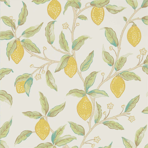 Lemon Tree-behang-Tapete-Morris & Co-Bay Leaf-Rol-216672-Selected Wallpapers