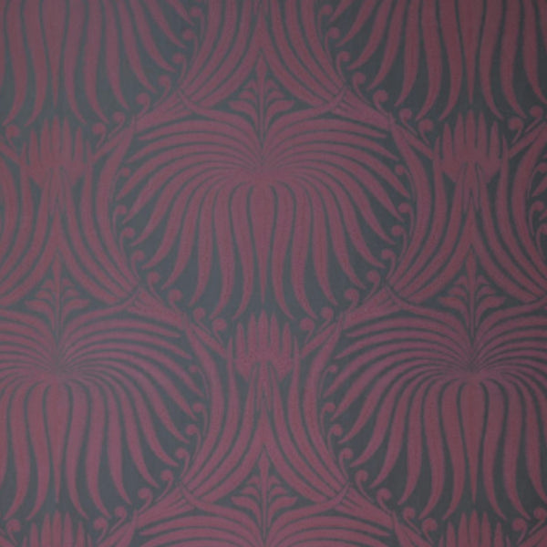 Lotus-Behang-Tapete-Farrow & Ball-Brinjal-Rol-BP2065-Selected Wallpapers