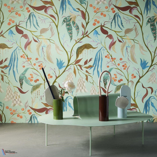 Floral Tapestry Wallpaper by MINDTHEGAP – Vertigo Home