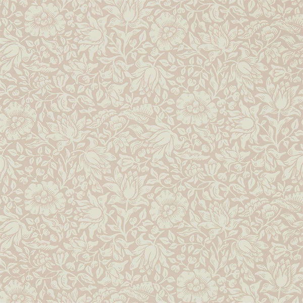 Mallow-behang-Tapete-Morris & Co-Dusky Rose-Rol-216675-Selected Wallpapers