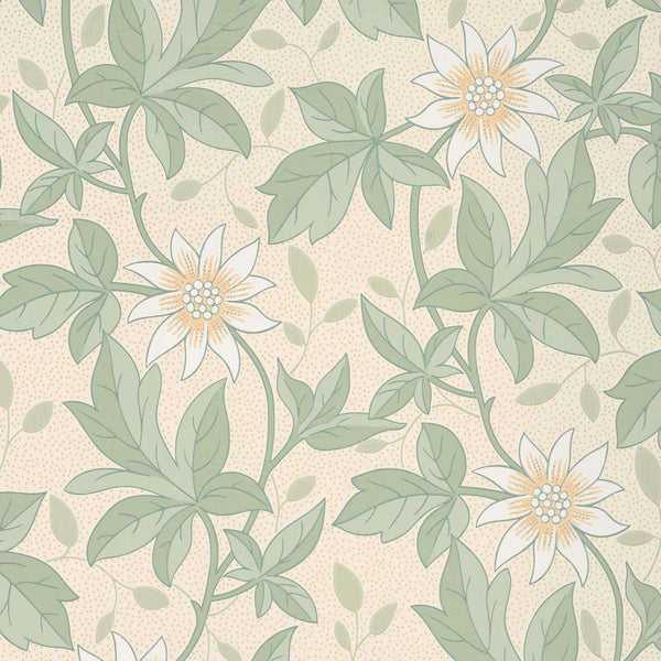 Monroe-behang-Tapete-Little Greene-Gold Flower-Rol-0291MOGOLDZ-Selected Wallpapers