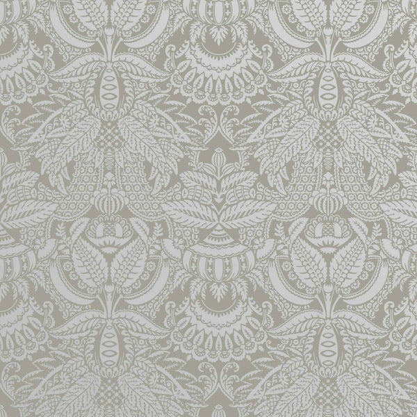 Orangerie-Behang-Tapete-Farrow & Ball-Bespoke Silver-Rol-BP2515-Selected Wallpapers