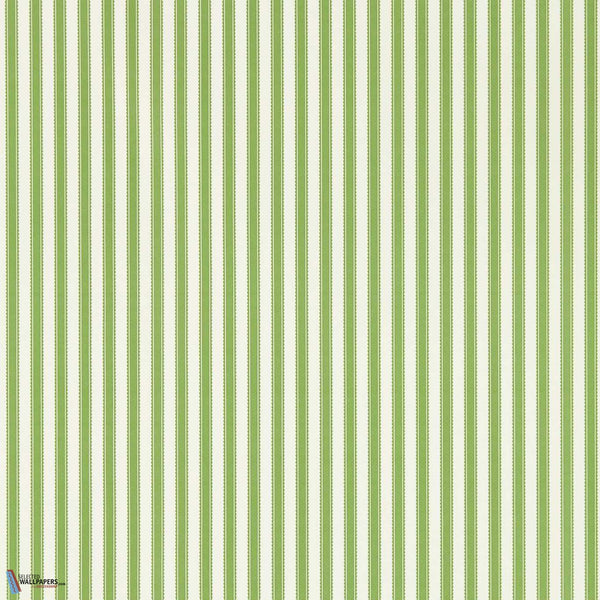 Pinetum Stripe-Behang-Tapete-Sanderson-Sap Green-Rol-217255-Selected Wallpapers