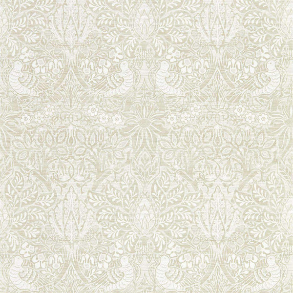 Pure Dove & Rose-behang-Tapete-Morris & Co-White Clover-Rol-216521-Selected Wallpapers