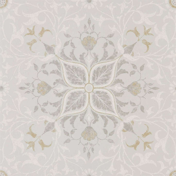 Pure Net Ceiling-behang-Tapete-Morris & Co-Stone/Chalk-Rol-216037-Selected Wallpapers