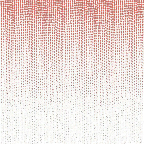 Rain Drops-behang-Tapete-Les Dominotiers-Coral-Non Woven 70 cm-DOM7-1-Selected Wallpapers