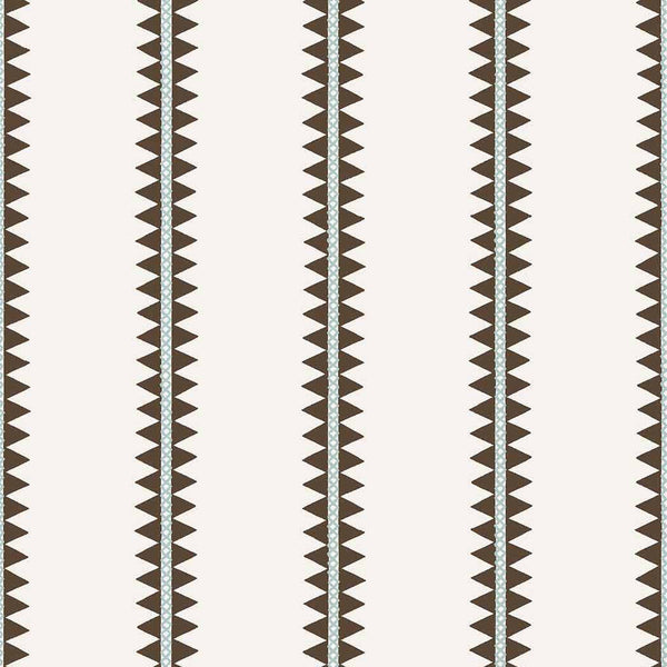 Reno Stripe-Behang-Tapete-Thibaut-Brown-Rol-T13246-Selected Wallpapers