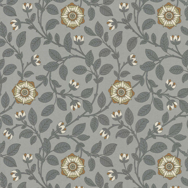 Richmond Green-behang-Tapete-Little Greene-Platinum-Rol-0251RGPLATI-Selected Wallpapers