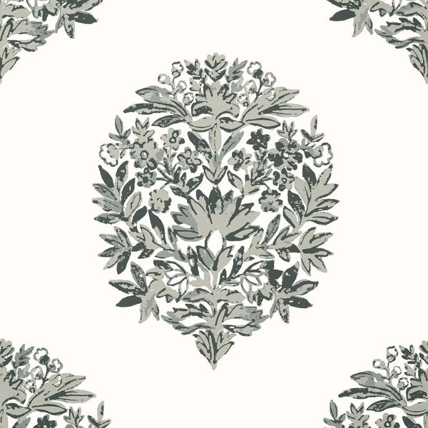 Ridgefield-Behang-Tapete-Thibaut-Grey-Rol-T14324-Selected Wallpapers