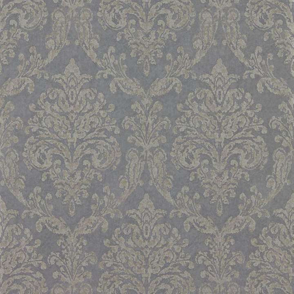 Riverside Damask-behang-Tapete-Sanderson-Cream/Gold-Rol-216291-Selected Wallpapers