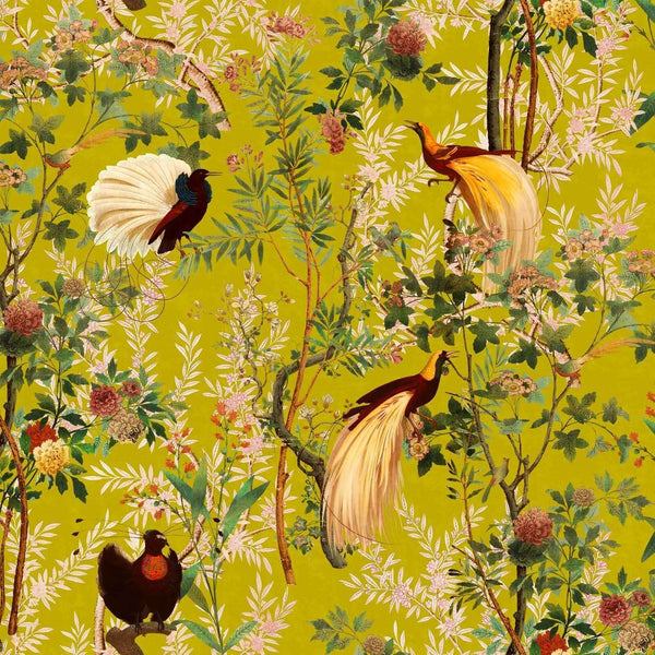 Royal Garden-behang-Tapete-Mind the Gap-Groen-300 cm (standaard)-WP20465-Selected Wallpapers