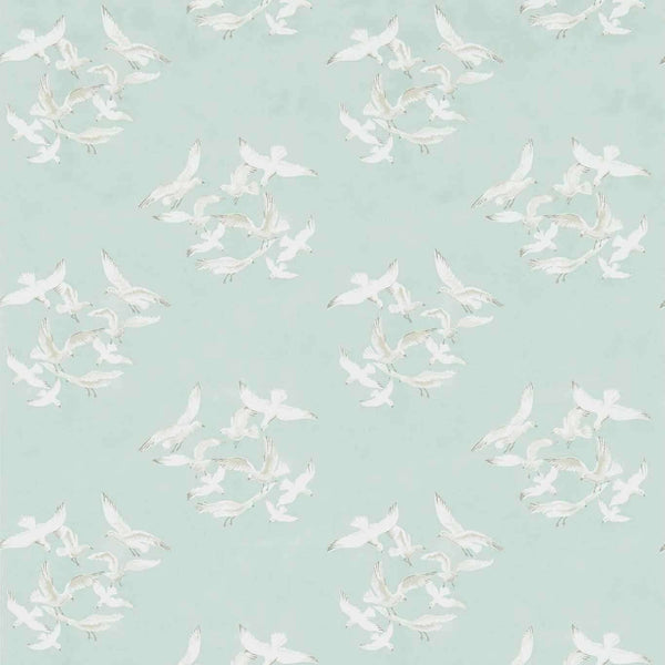 Seagulls-behang-Tapete-Sanderson-Eau de Nil-Rol-214586-Selected Wallpapers