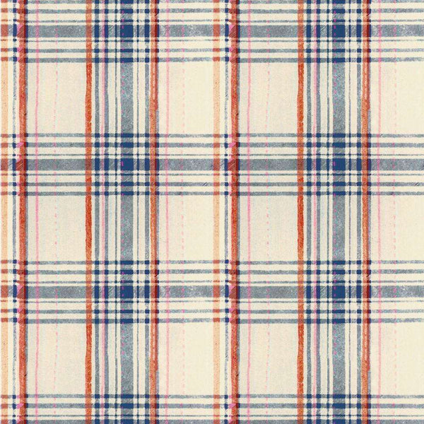 Seaport Plaid-behang-Tapete-Mind the Gap-Cream-Rol-WP30068-Selected Wallpapers