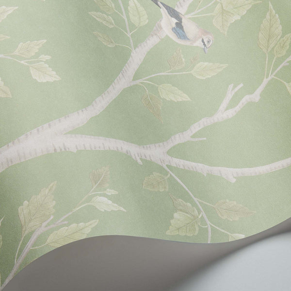 Seasonal Woods-Behang-Tapete-Cole & Son-Jade-Rol-120/6021-Selected Wallpapers