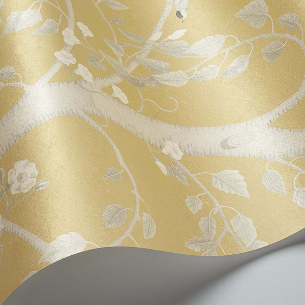 Seasonal Woods-Behang-Tapete-Cole & Son-Gold Pearl-Rol-120/6024M-Selected Wallpapers