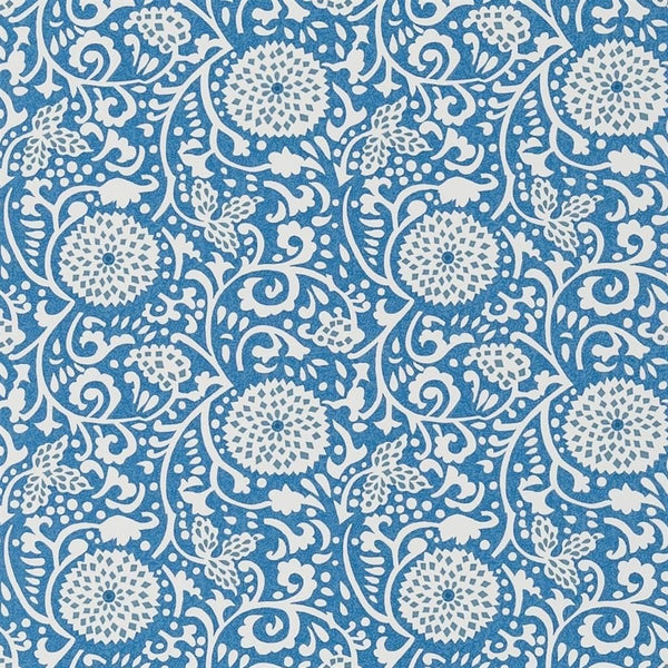 Shaqui-Behang-Tapete-Designers Guild-Cobalt-Rol-PDG1147/07-Selected Wallpapers