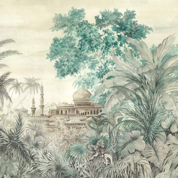 Taj Mahal Textile-Behang-Tapete-Coordonne-Spring-Linnen-A00333-Selected Wallpapers