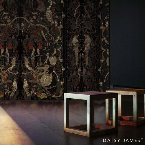 The Canopy wallpaper Daisy James  Wallpaper The Canopy DJ202-multicol –  Selected Wallpapers & Interiors